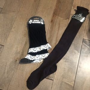 Leg warmers and boot socks